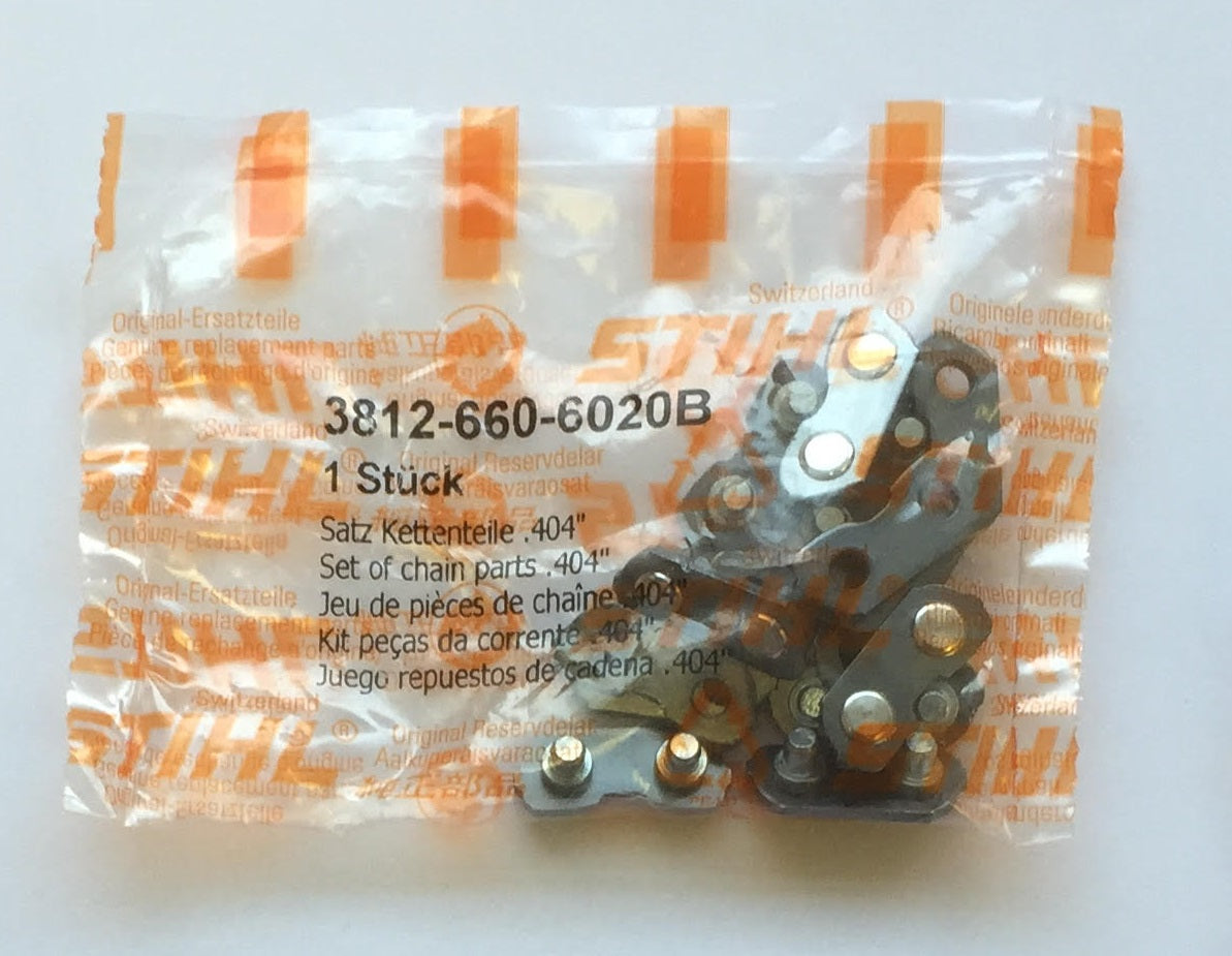 Stihl 3812-660-6020B Saw Chain Joining Links 0.404"