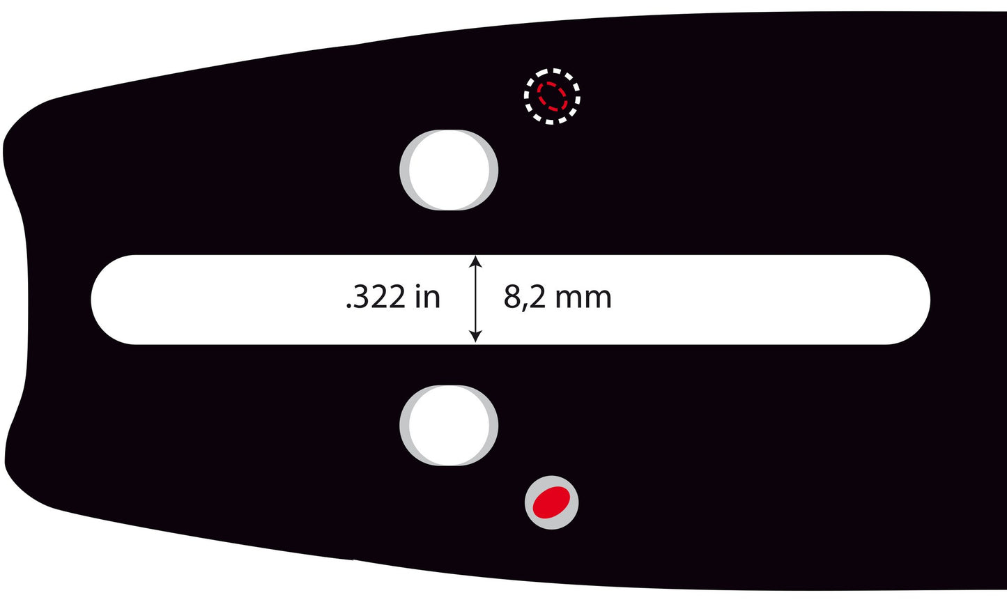 39450 - Oregon 18" SL Chainsaw Guide Bar - NewSawChains