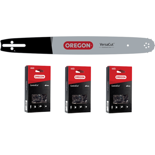 Oregon 660553- Pro Combo Kit 1 x 188VXLGK095 Guide Bar & 3 x 21LPX072E Saw Chains