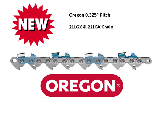 22LGX074E - Oregon 22LGX074 PowerCut Chainsaw Chain - 74 Drive Links