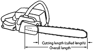 McCulloch CS400 Chainsaw Chain 18" (45cm) - Oregon 91PJ062X - 62 Drive Link
